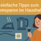10 einfache Tipps zum Stromsparen im Haushalt