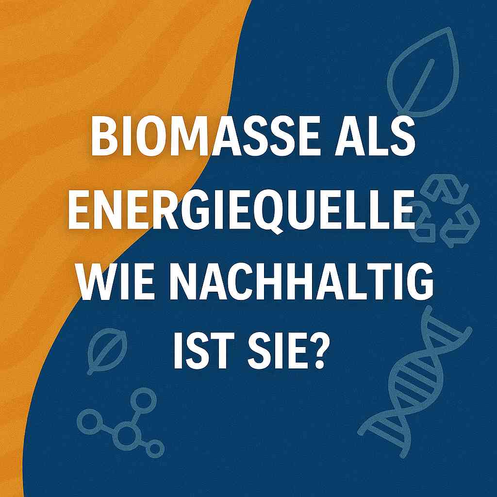 Biomasse als Energiequelle – Wie nachhaltig ist sie?