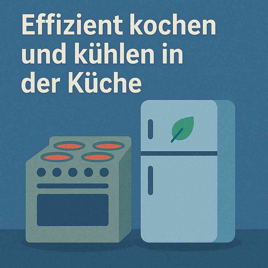 Effizient kochen und kühlen in der Küche