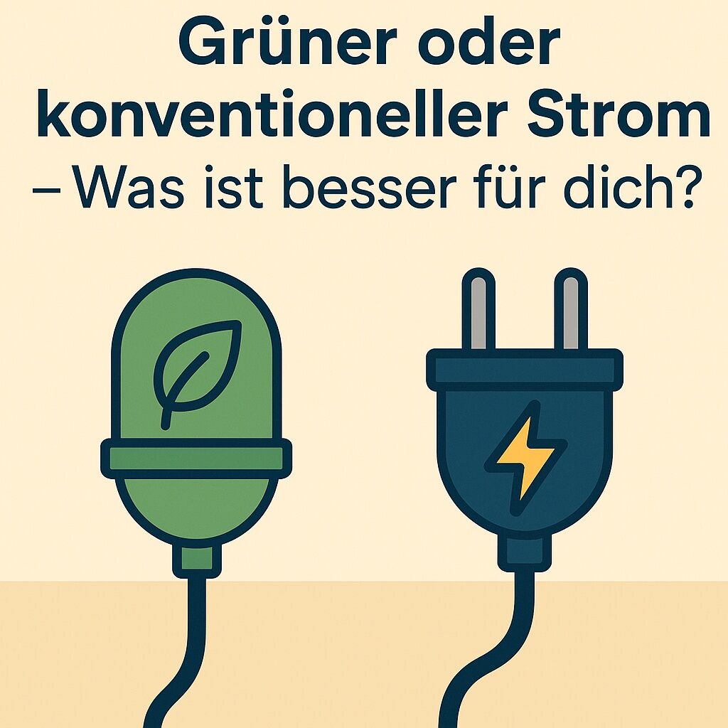 Grüner oder konventioneller Strom – Was ist besser für dich?