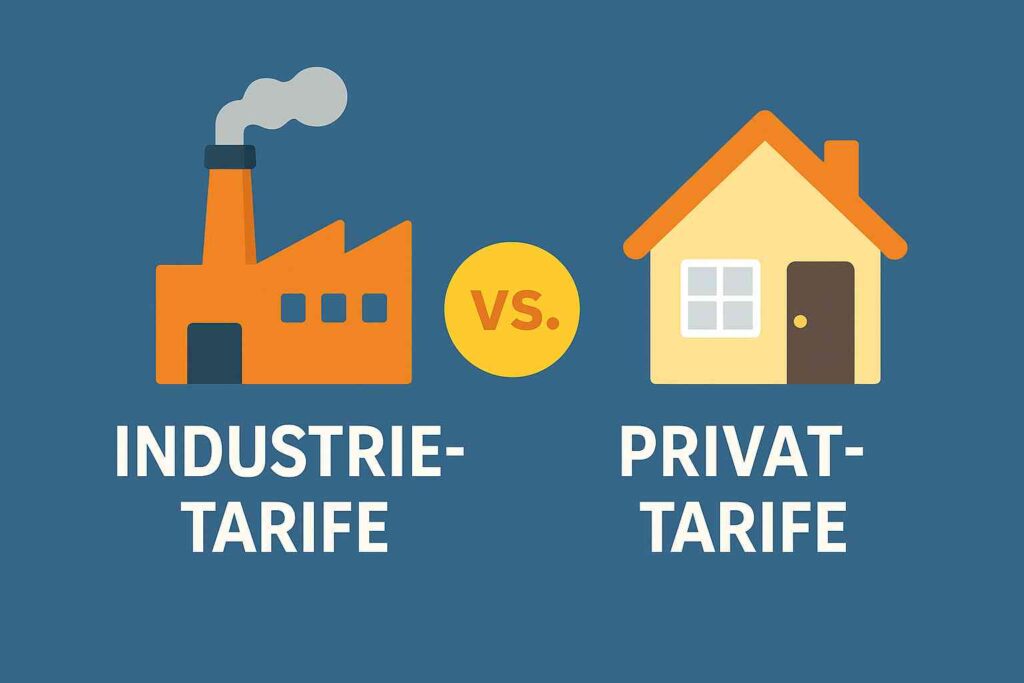 Industrie- vs. Privattarife – Wo liegen die Unterschiede?