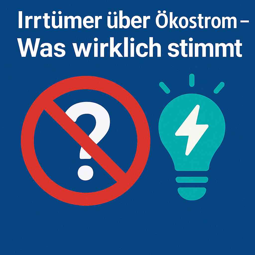 Irrtümer über Ökostrom – Was wirklich stimmt