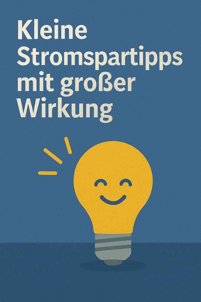 Kleine Stromspartipps mit großer Wirkung