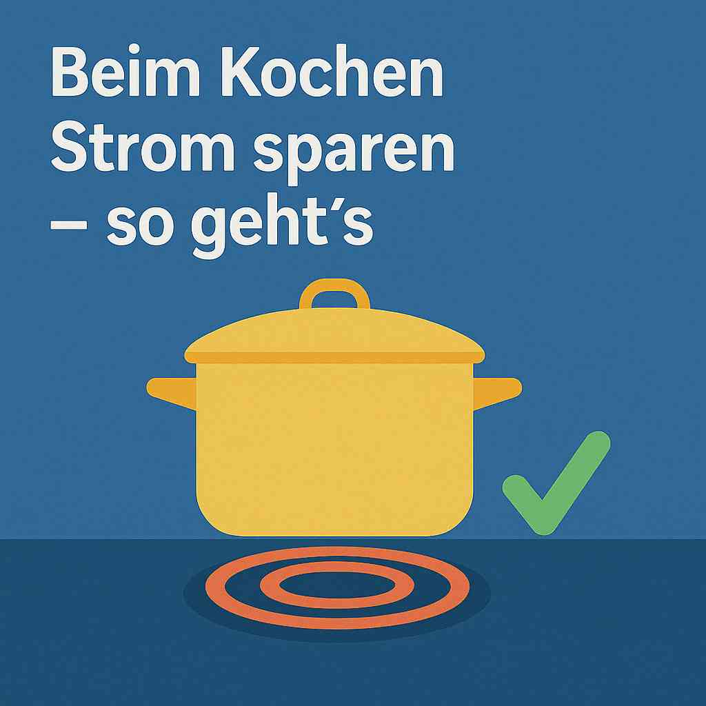 Beim Kochen Strom sparen – so geht’s