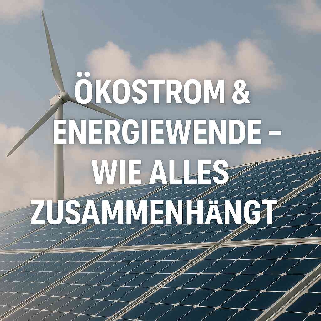 Ökostrom & Energiewende – Wie alles zusammenhängt
