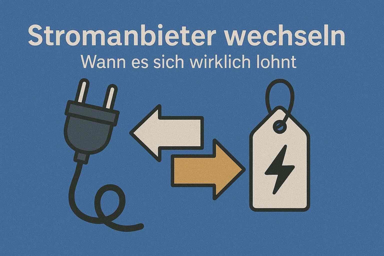 Stromanbieter wechseln – Wann es sich wirklich lohnt