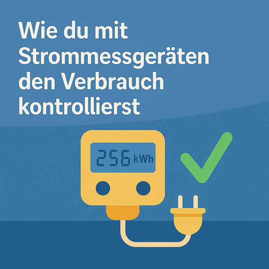 Wie du mit Strommessgeräten den Verbrauch kontrollierst