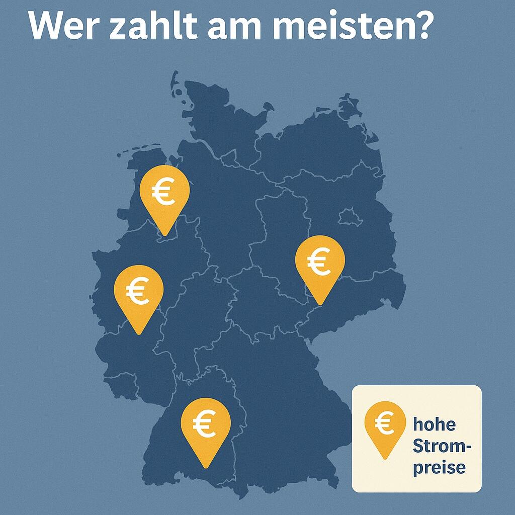 Strompreise im Bundesländer-Vergleich – Wer zahlt am meisten?