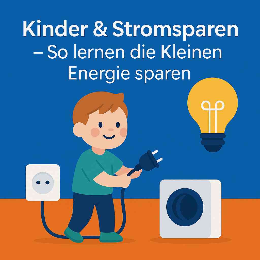 Kinder & Stromsparen – So lernen die Kleinen Energie sparen
