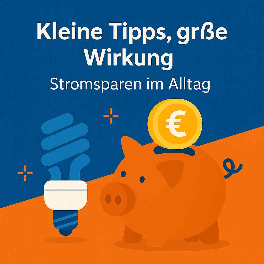 Kleine Tipps, große Wirkung – Stromsparen im Alltag