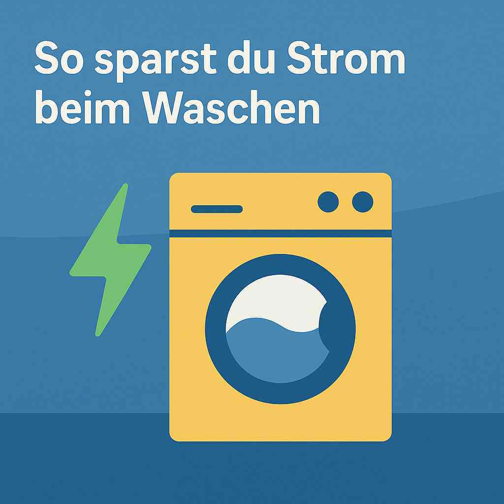 Wäsche waschen & Strom sparen – So geht’s richtig